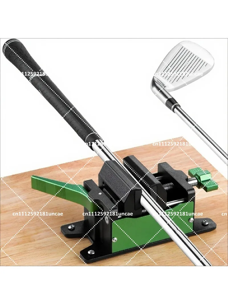 Aluminum Golf Club Vise Clamp – Grip Removal & Regripping Tool, Bench Mount Shaft Holder for Home Workshop - view 2