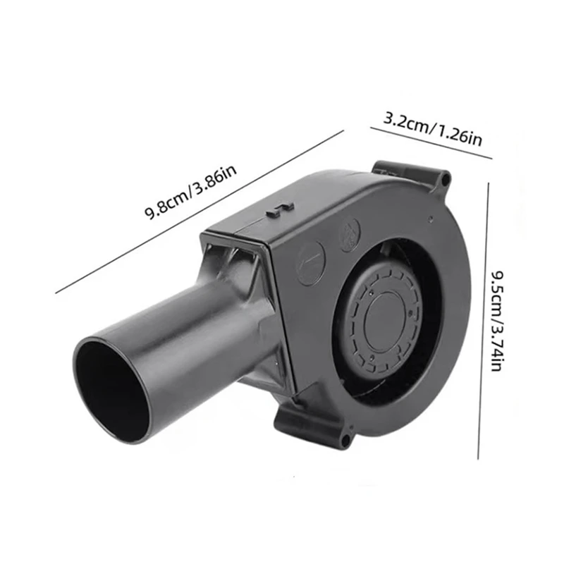 7530 Smelten Metalen Fan Draagbare Luchtblazer Luchtkoeler Metalen Fan BBQ Blower Houtskool Koeling Koeler Fan Us Plug