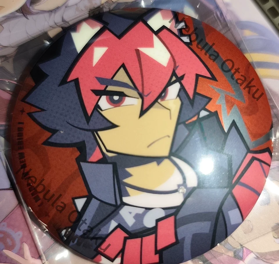 Zenless Zone Zero Ukinami Yuzuha Alice Thymefield Q Version Tinplate Badge Official Quality Goods Cosplay Adorable Souvenir Gift