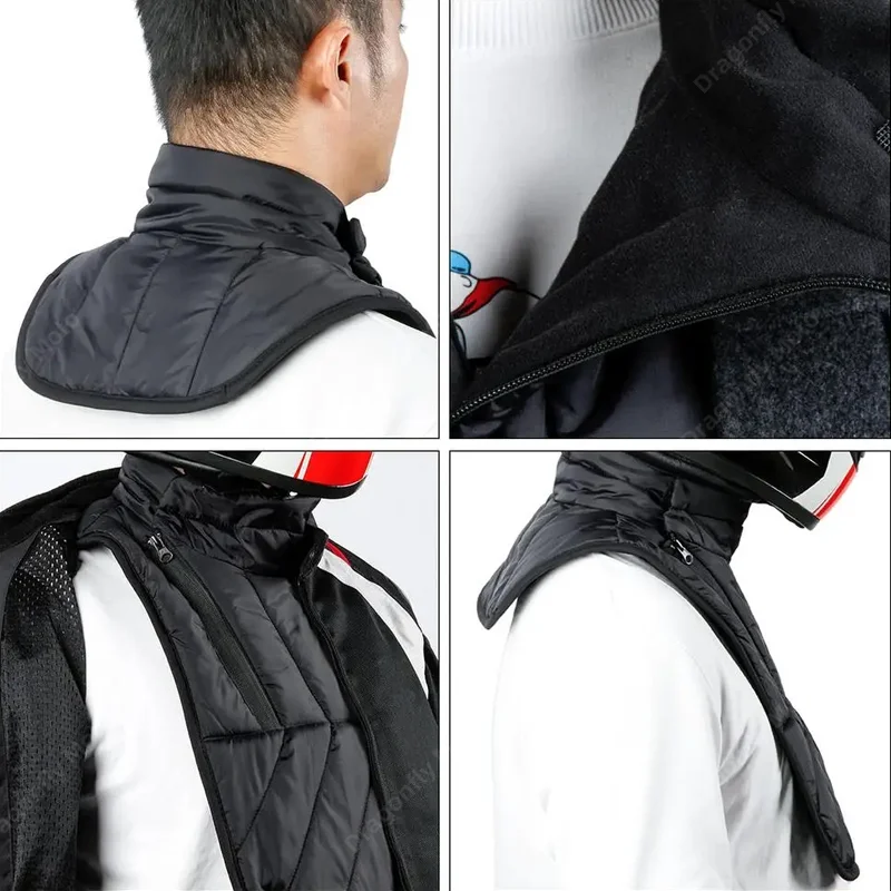 Motorcyclist Rider Chest Neck Protector Windproof For HONDA SH300 SH300i SH 300 2011-2022 Winter Keeping Warm Neck Scarf