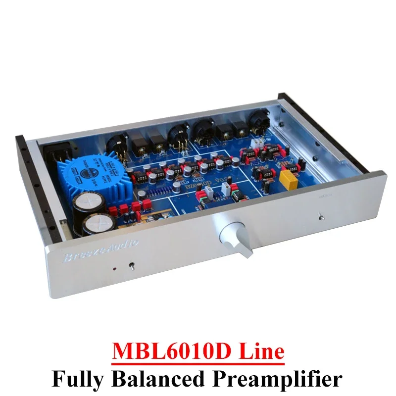 

Copy MBL6010D Line Fully Balanced Preamplifier 5534 OPA1611 RCA Single Ended XLR Balanced Input Low Distortion HIFI Preamplifier