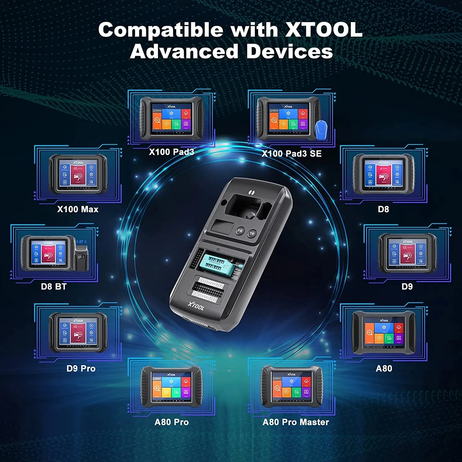 XTOOL KC501 Key Programming AIl Key Lost Work ECU Reader For Benz Infrared Key Work With D8 D9 X100PAD3 A80 ,ect Diagnostic Tool