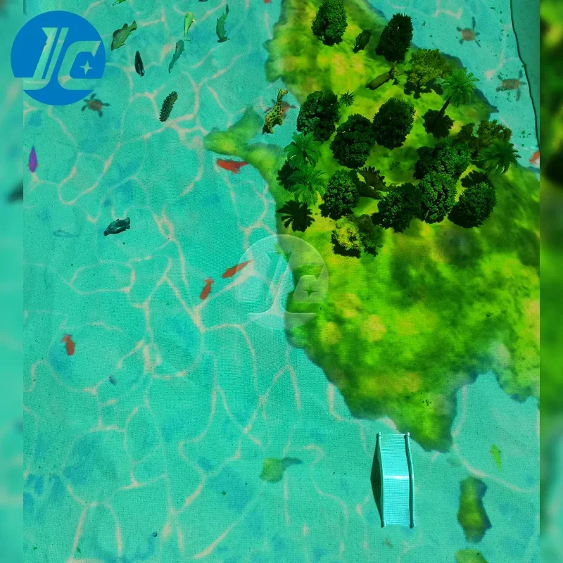 La ser Tech Interactive Projector Amazing Magic Art Wall Interactive Projection Sandbox