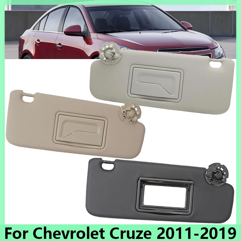 

Автомобильная лампа от солнца, подходит для Chevrolet Cruze 2011-2018 2019, черный/бежевый/серый солнцезащитный козырек, Внутренний солнцезащитный козырек 95034256 95034253