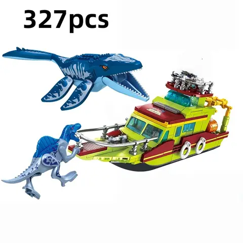 Compatible Brands Brick Sets Dinosaur World Movie Series Building Blocks Indominus Rex Triceratops Park Toys Kids Children Gifts