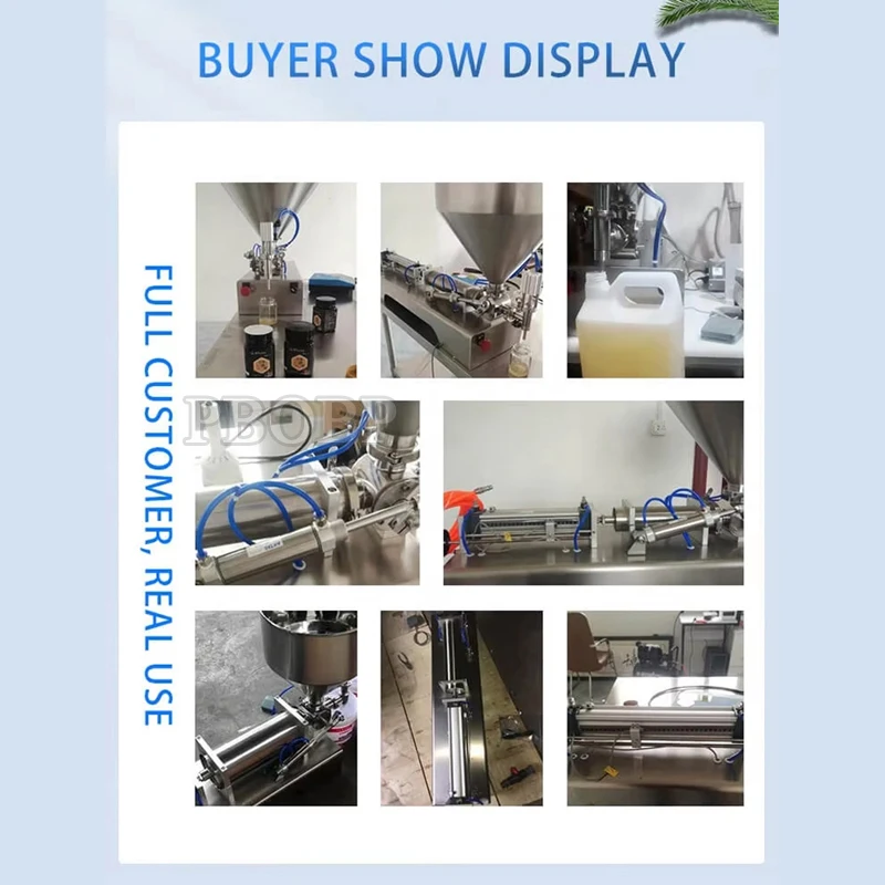 Semiautomatic Liquid Paste Filling Machine With Hopper 30 ml Bottle Drink Glass Grease Filling Machine For Small Pouch