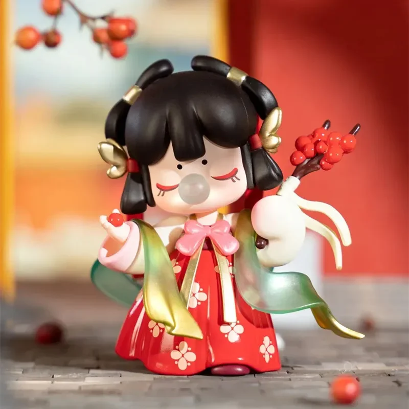 Chinese Poetry Series Blind Box Toys Doll Cute Mulans Anime Action Figure Caixa Caja Decoration Girl Gift