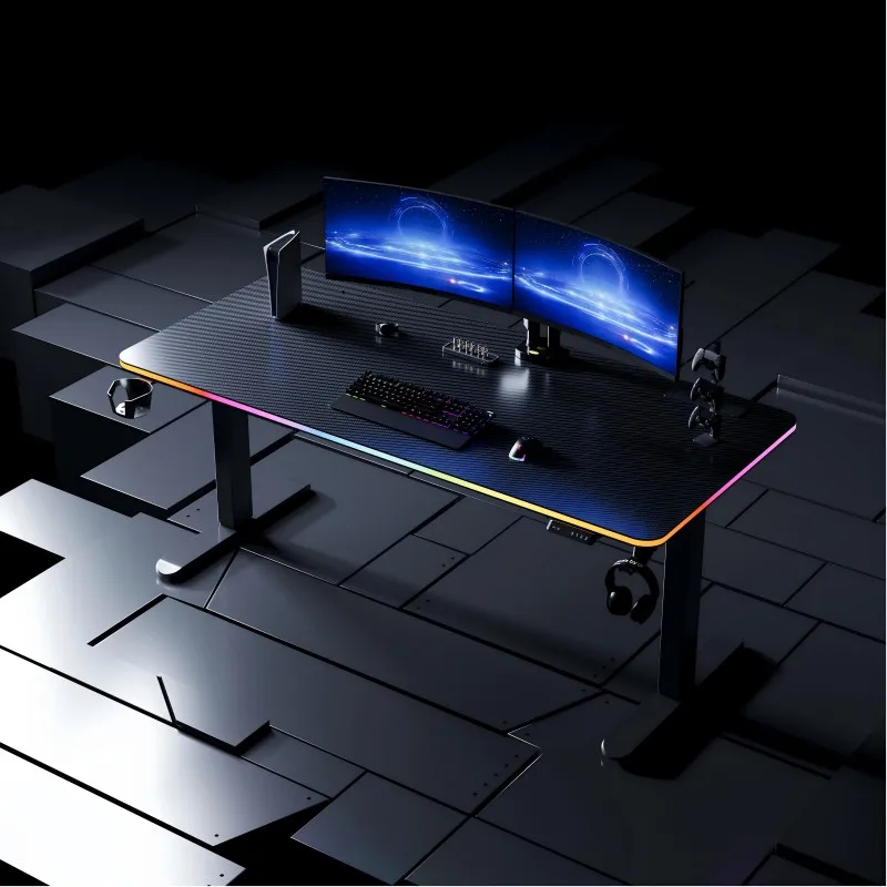 

Conference European Computer Desks Portable Minimalist Makeup Computer Desks Luxury Drafting Cheap Metal Bureau Home Furniture