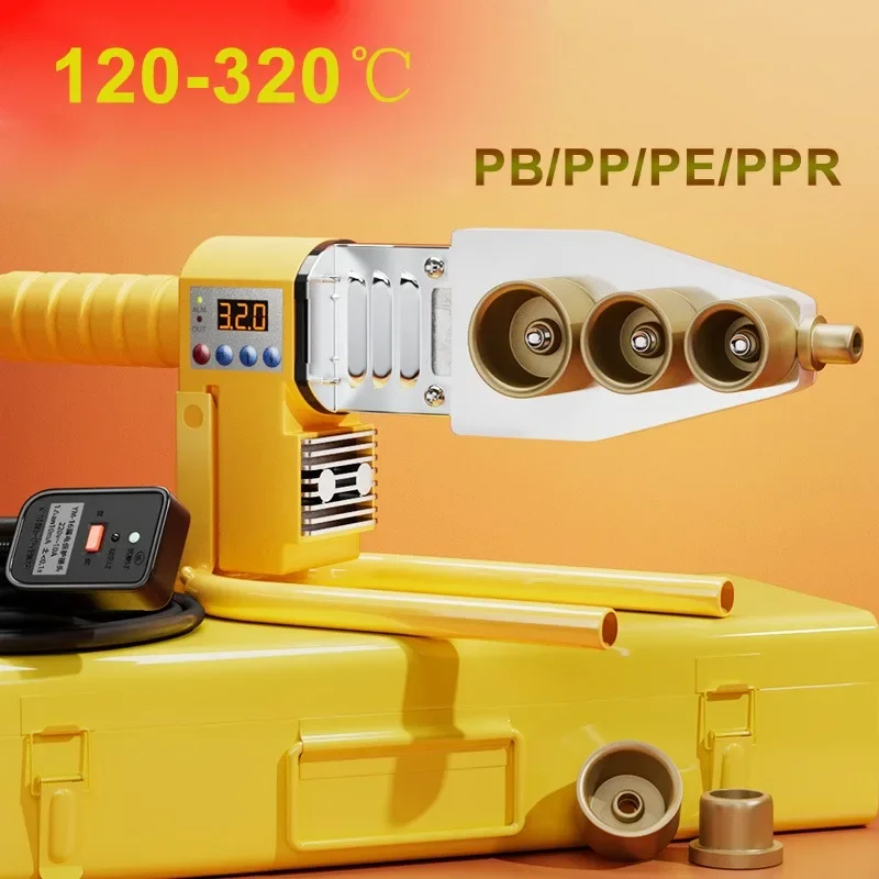 Plastic Pipe Welding Tool Welder Kit Water Pipe Welding Machine Electric Heating Hot Melt Tools for PPR PE Tube