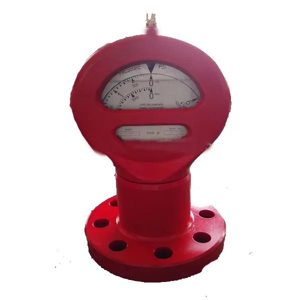 Standard API Certification D Type F  Mud Pump Oilfield Equipment Pressure Gauge