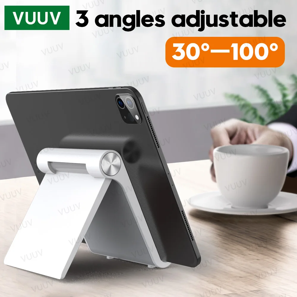 VUUV Składany stojak na biurko do iPada Uchwyt na tablet do tabletu 4-11 cali Uchwyt na tablet do telefonu komórkowego Xiaomi Pad Samsung Lenovo