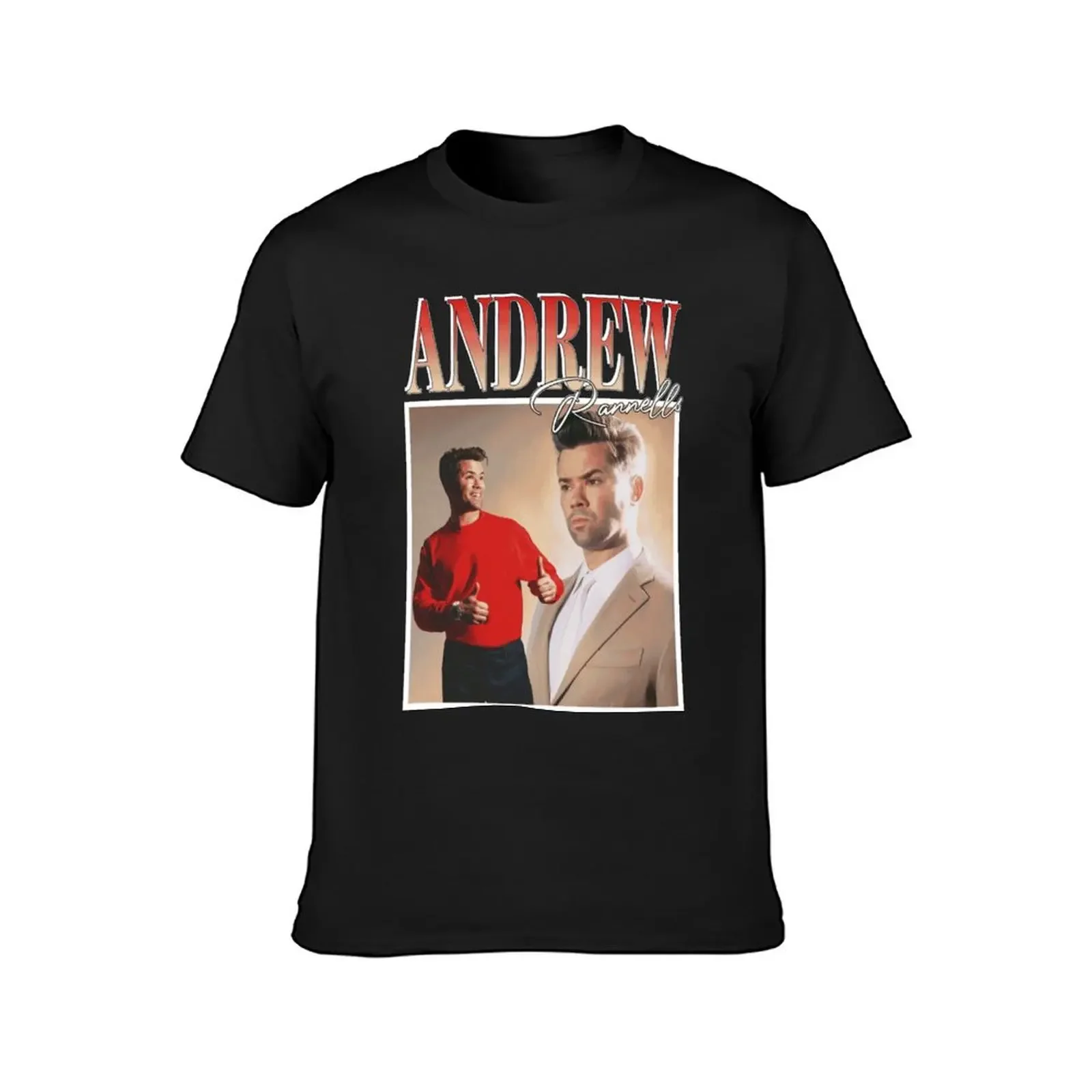 Andrew Rannells T-Shirt plus sizes graphic t shirt vintage fitted t shirts for men