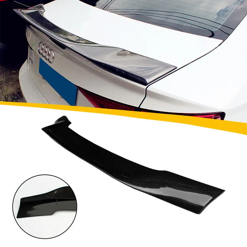 ICOOH Tuning Car Carbon Fiber Parts Spoiler Rear for Audi A3 8p 8v 2010-2022, 100% Tested Well