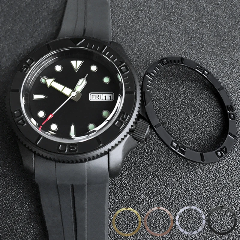 38 мм SKX007 SRPD, плоская фотопластина, модель яхты Master YM, черная, серебристая, розовая, золотистая отделка, SRPD51K1 SRPD63K1, детали Мода