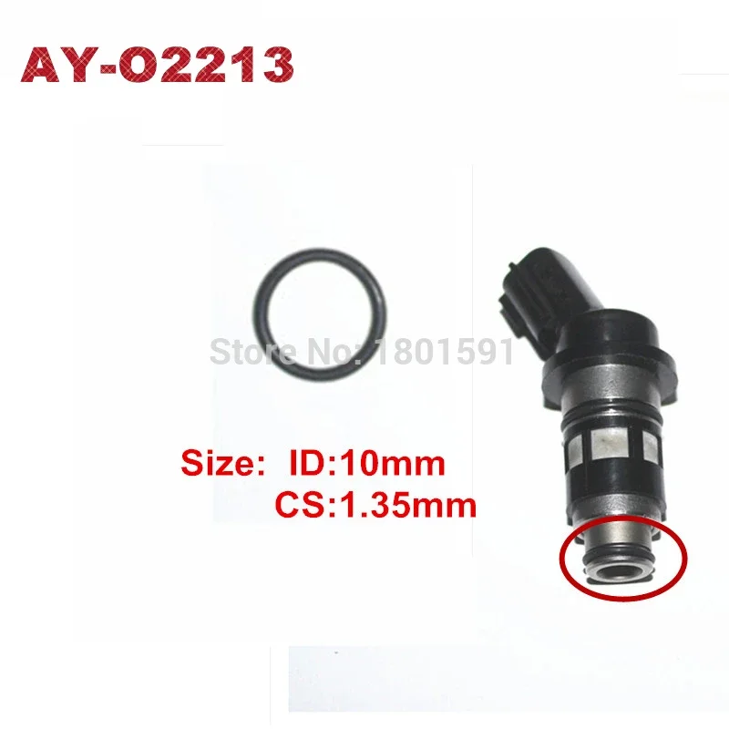 Hot sale 200pieces rubber oring for Nissan car  JS50-1 5907  Fuel Injector  with Free shipping (AY-O2213)