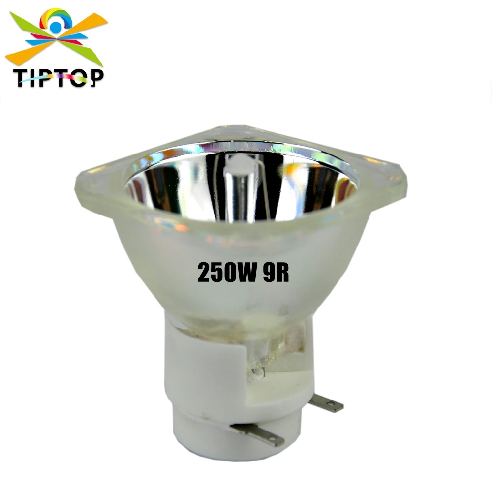 tiptop-ハイパワー9r可動ヘッドランププラチナ電球250wガラスプロジェクターランプ