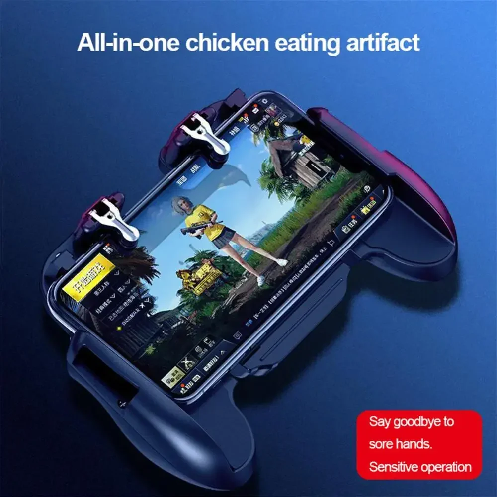 زوجان من قفازات أصابع ألعاب PUBG قابلة للتنفس وأطراف أصابع مقاومة للعرق ومضادة للانزلاق وغطاء للإصبع قفازات الإبهام للعبة الهاتف المحمول