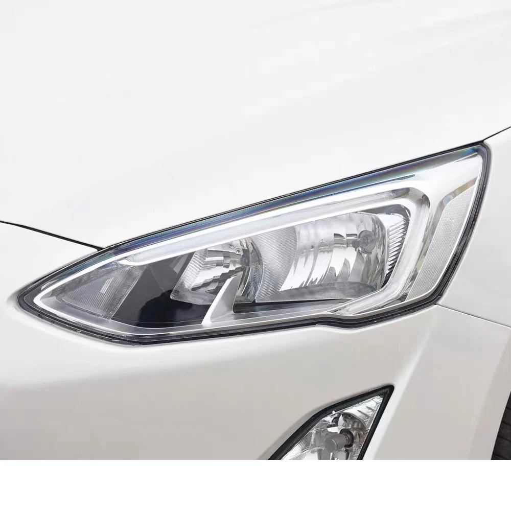 

For Ford Foucs 2019-2021 Car Front Headlight Glass Headlamps Transparent Lampshade Lamp Shell Headlight Cover Lens