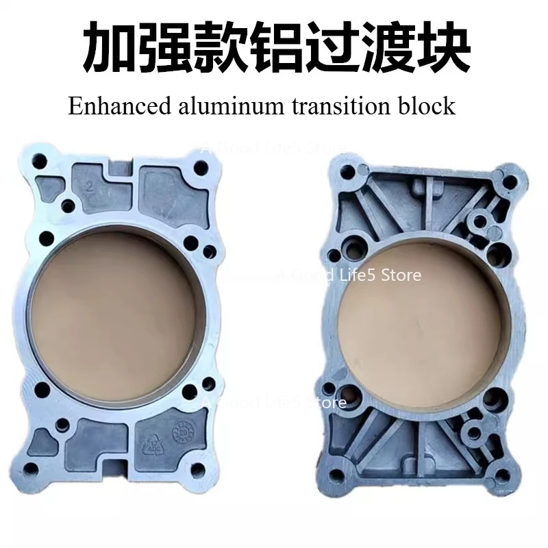 

FOR Pit Digging Ground Accessories, Drilling Machine, Micro Tiller, Transition Gearbox, Aluminum Connecting Block Thickening