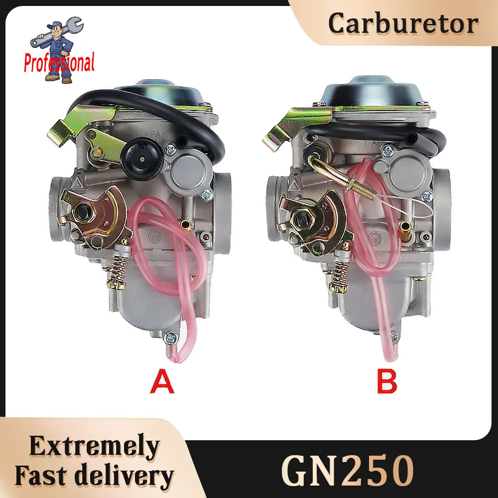 

GN250 Motorcycle Carburetor For Suzuki GN250 GN300 Dr250 For Yamaha Sr250 Roketa JS400-7 Hensim HS400 Scout 250cc 300CC 400CC