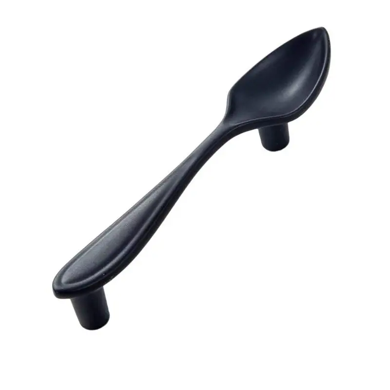 Door Handle 3-Handle Kitchen Handle - Black