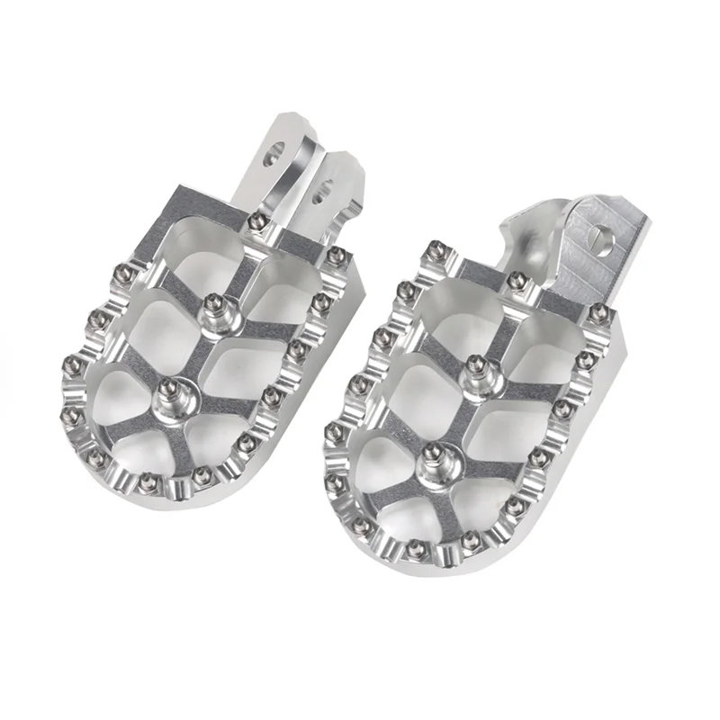 

НОВИНКА-подставка для ног мотоцикла, подножки, подножки, педаль для Sur Ron Surron Light Bee X S, детали для внедорожного велосипеда (серебристый)