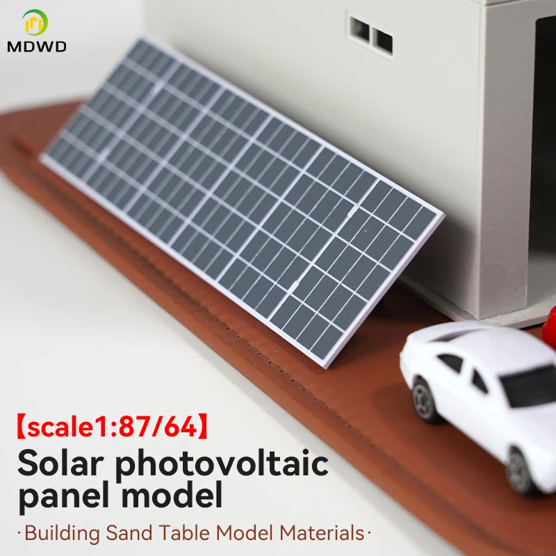 1pcScale 1:64 1:87 Simulation Solar Energy Model DIY Making Architecture Building Layout for Diorama