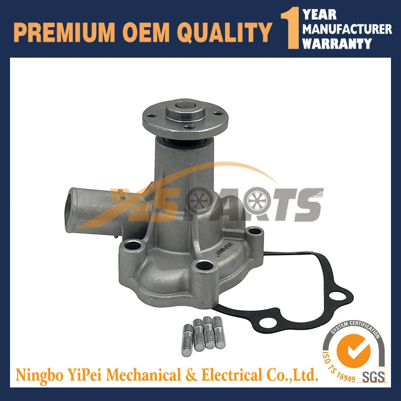 Water Pump for Yanmar Tractor YM169 YM180 YM186 129350-42010 121023-42100