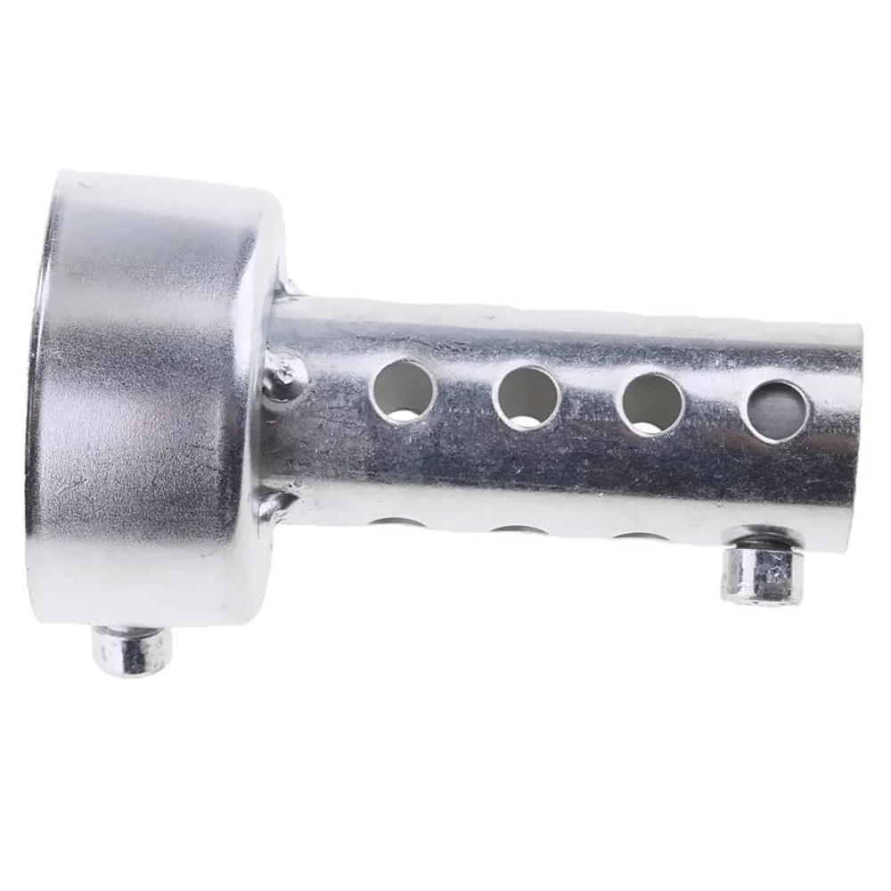 1pc Motorcycle Exhaust Muffler Silver Stainless Steel 42mm/1.7inch; 45mm/1.8inch; 48mm/1.9inch Suitable for most motorcycle