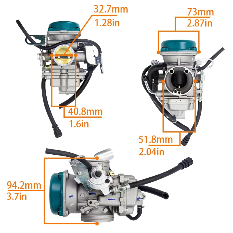 Motorcycle Carburetor For Bajaj Pulsar200 Rouser 200 NS200 200NS BS3 200cc DTSi BS-3 Engine Carb 2012-2016