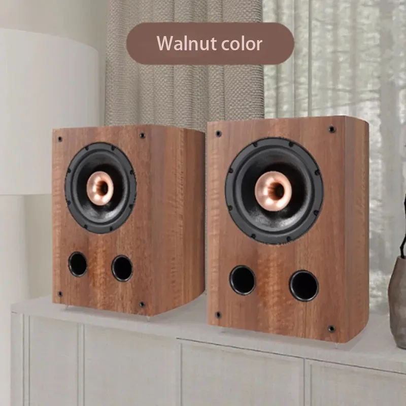 8 Inch Coaxial Speaker 2.0 Passive Bookshelf Speakers High End HIFI Home Theater Loudspeaker Unit 8 Ohm Sound Box