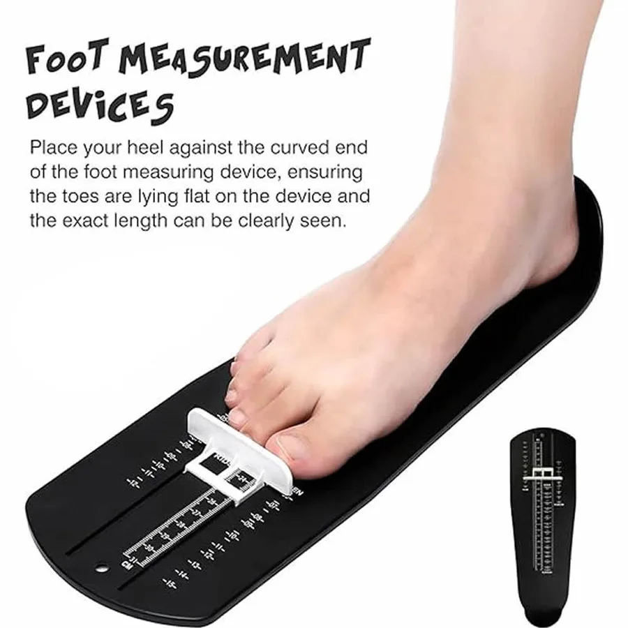 Foot Measuring Device Family Shoe Feet Measure Ruler Sizer for All Sizes Infants Kids Men Women Adults US Standard Shoe Size