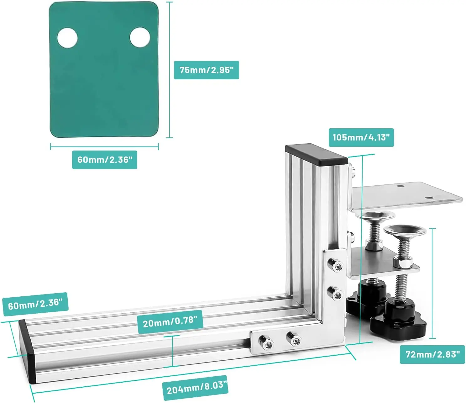 Supporto per gioco di corse simulato applicabile a Logitech G29/G25/G27/G920 Thrustmaster T300RS/GT installazione del dispositivo leva del cambio H