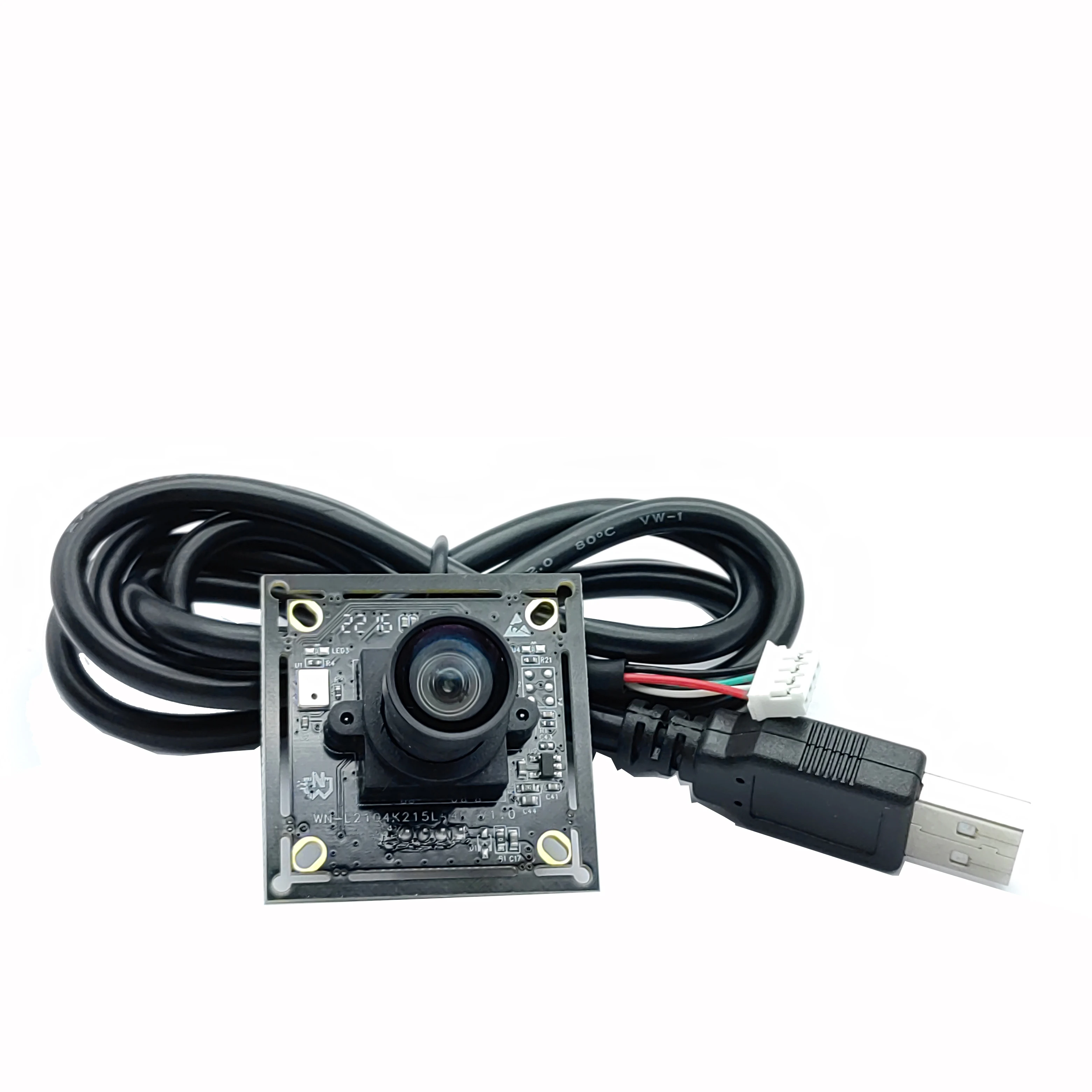 

Модуль USB-камеры 4K HD IMX415, 3840x2160, FF 100 ° /120 ° Цифровой микрофон 30 кадров/с UVC OTG Plug and Play для распознавания лиц