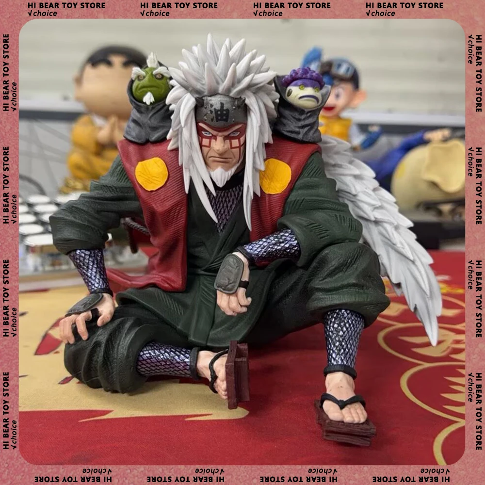 

Фигурка Джираиы 16 см, фигурки из аниме «Наруто», с двумя головами, статуэтка для декора стола, коллекционная кукла, модель, игрушка, подарок на день рождения