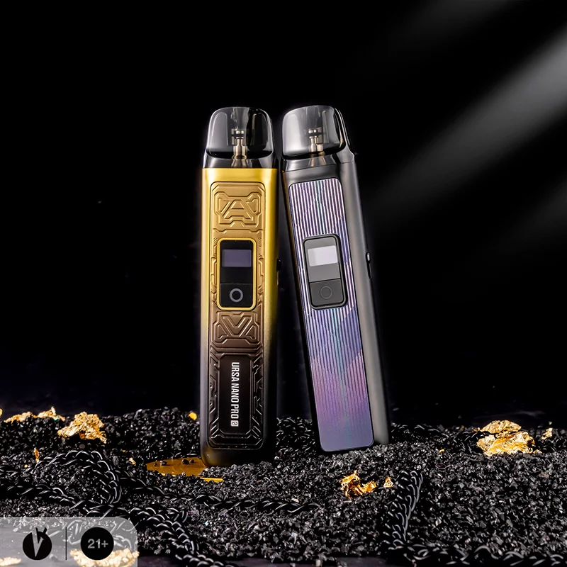 مجموعة Vape Ursa Nano Pro الأصلية المفقودة ، جهاز التبخير الإلكتروني ، رقاقة ، 30 واط ، بطارية من من نوع mAh ، رقاقة ، بخاخ ، بخاخ ، أوهم ، 0.8 أوم