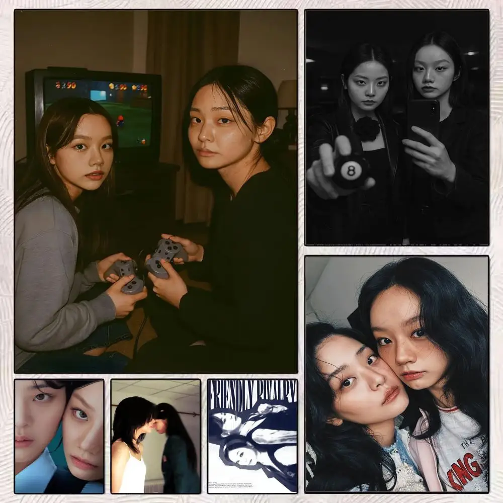 

TV F-Friendly Rivalry Poster HD Art Mural Wallart Poster for Home Room Decoration DIY Vintage Print Decor