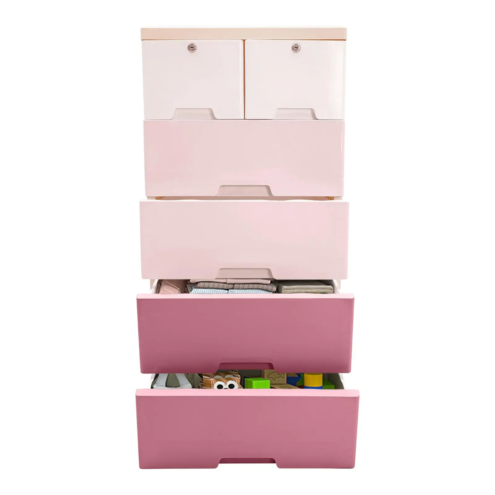 

Plastic Drawers Dresser Storage Cabinet with 6 Drawers Closet Drawers Tall Dresser Organizer 19.69 * 13.78 * 40.16 Inch (Gradien