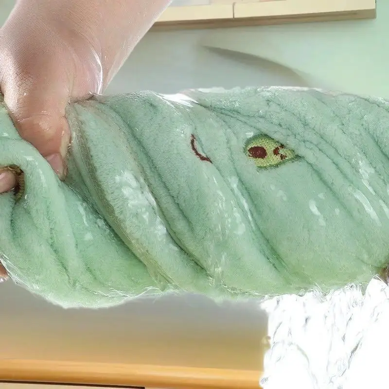 30x30 سنتيمتر الكرتون الصغيرة التطريز القطن الخالص المنزلية لينة غير الوبر الحمام الكبار الوجه منشفة اليد #4