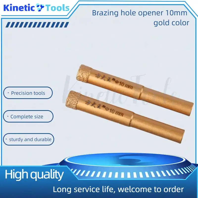 

1 шт., 10 мм, золотое алмазное сверло, кольцевая пила, резак для стекла, гранита, открывалка для мрамора, гранита, керамической плитки, резак для стеклянной плитки