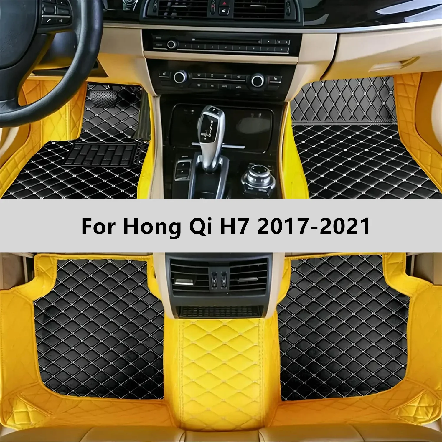

Custom Car Floor Mats For Hong Qi H7 2017-2021 Floor Mat Car Mat Accessories Interior Accessories