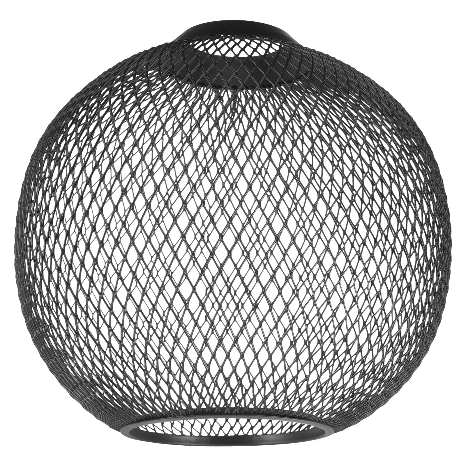 

Hollow-Out Globe Lamp Shade For Ceiling Floor Wall Lights Iron Wire Mesh Cover Vintage Pendant Light Shade Decorative