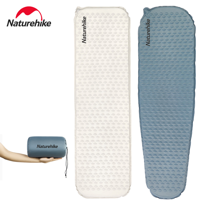  Naturehike 2024  Ultralight Inflatable Sleeping Mat for Camping Backpacking Hiking Tent Traveling Self Inflating Mats Ultralight 