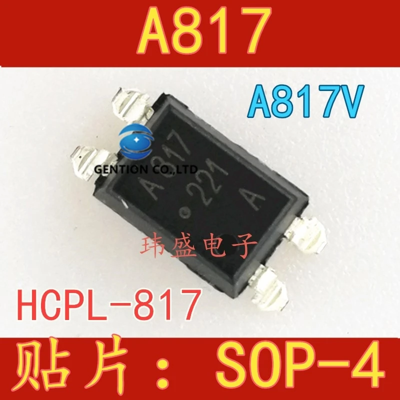 

20 шт. HCPL-817-56BE A817V A817 SOP4 световая муфта HCPL-817 в наличии 100% новые и оригинальные