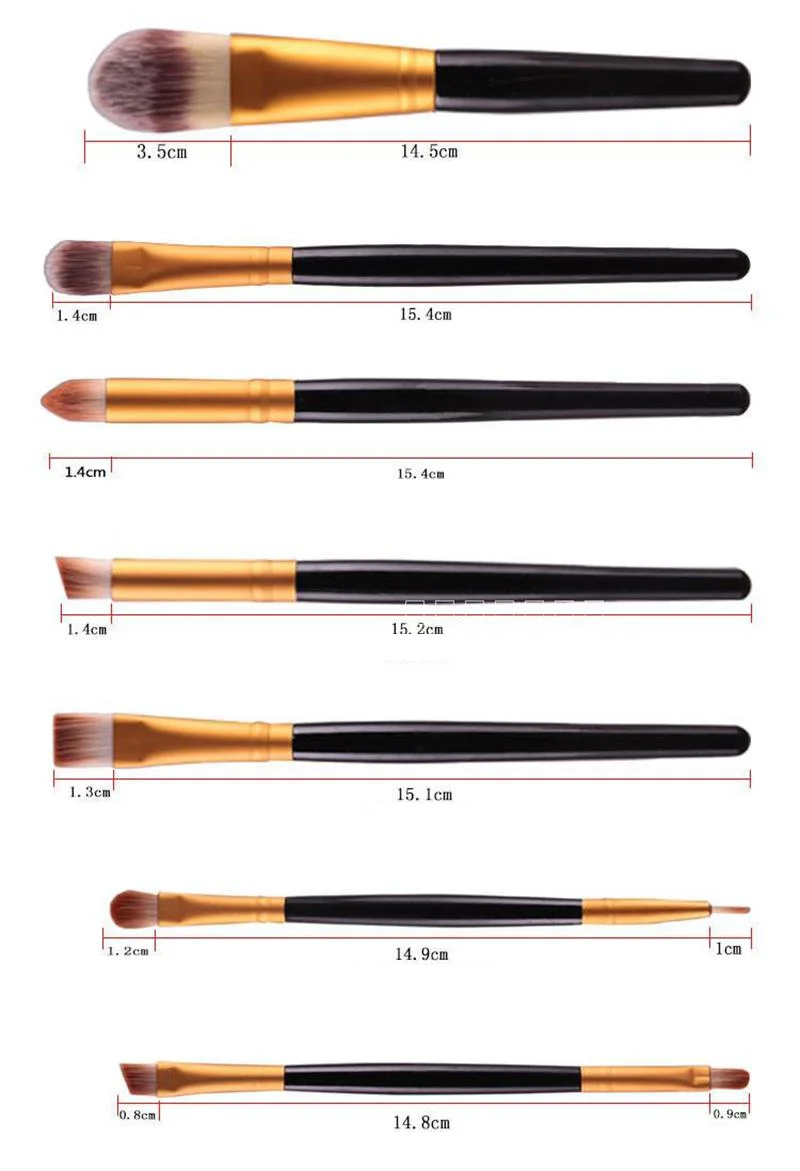 20pcs Makeup Brushes Portable Blush Brush Eyeshadow Brush Loose Powder Brush Beginner Complete Set Of Beauty Tools