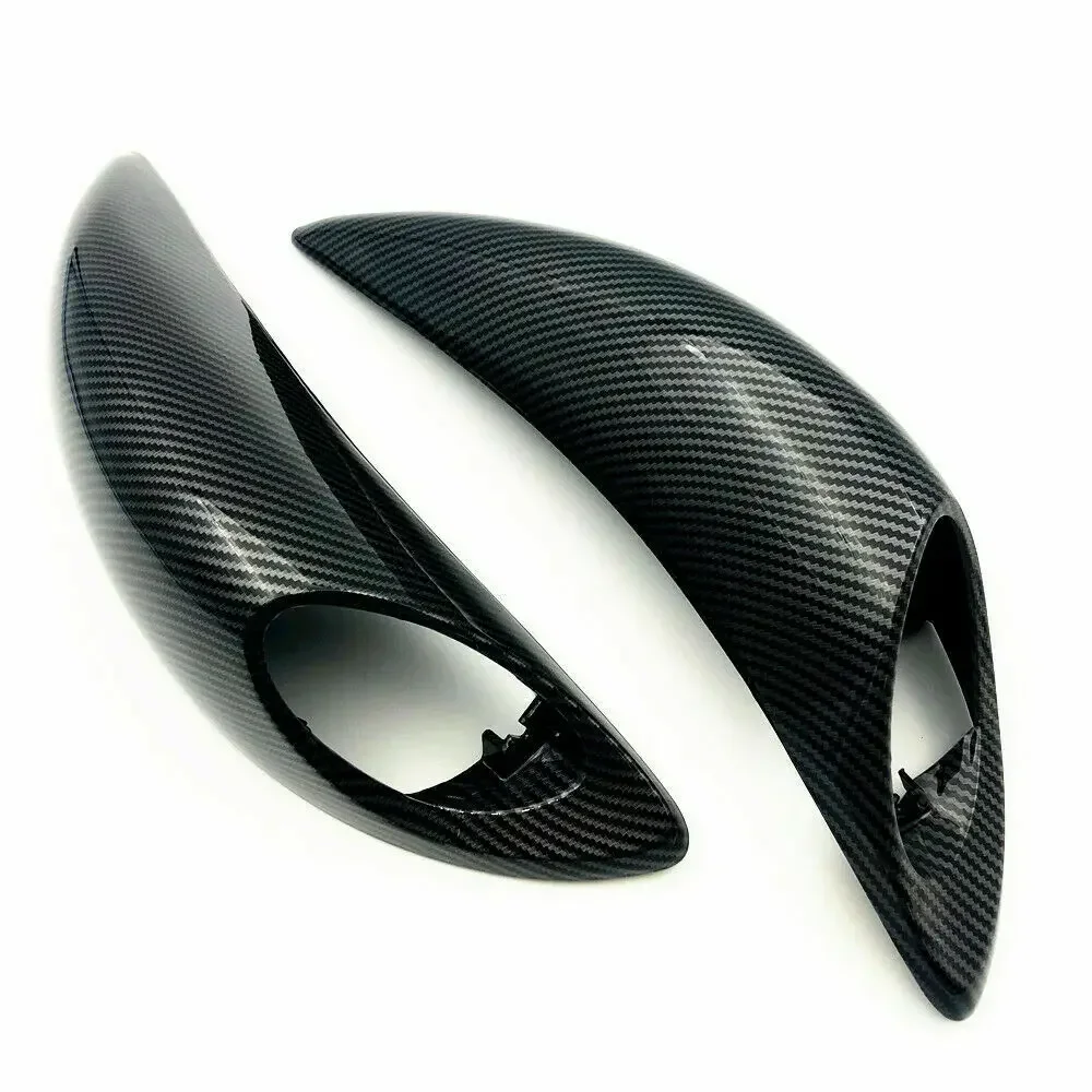For SUZUKI Hayabusa GSX1300R 2008-2020 Carbon Fibre Color Upper Front Nose Headlight Scoop Rear Turn Signal Fairing image 5