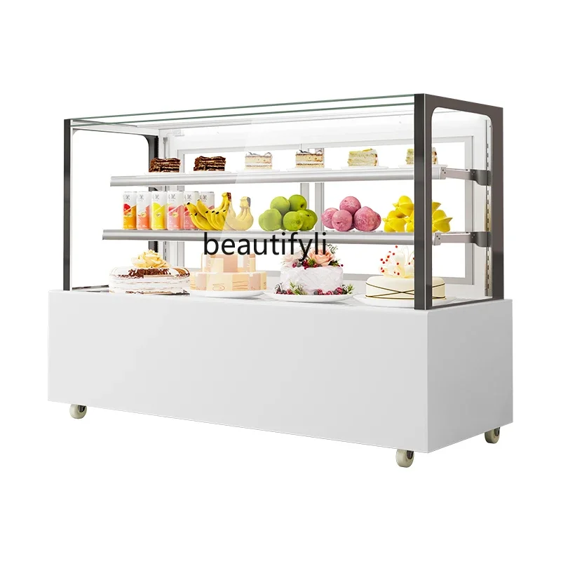 Cake display cabinet Air-cooled commercial refrigerator Low temperature baking West point mousse dessert freezer