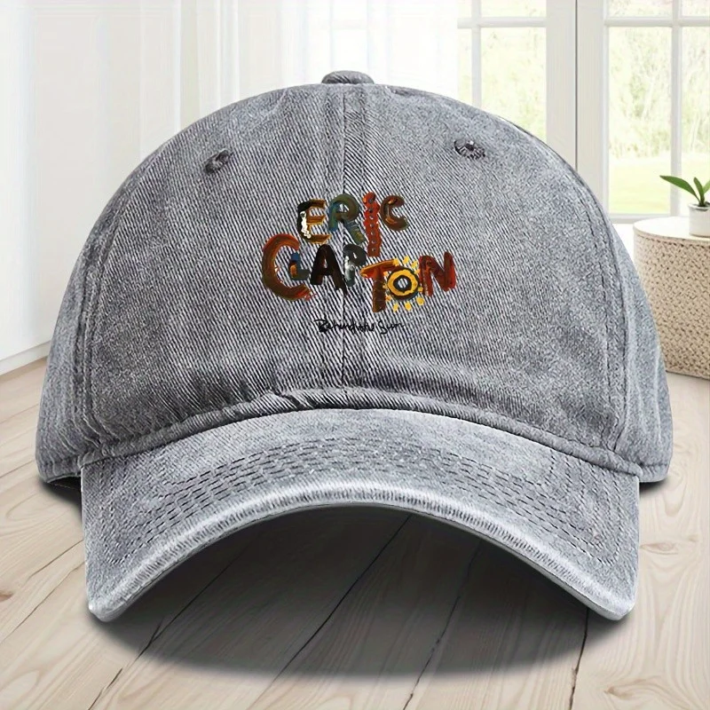 قبعة بيسبول للتدريب على عازف الجيتار من إريك كلابتون، قبعة بيسبول بحجم قابل للتعديل للرجال والنساء، شركة الصيد والسفر في الهواء الطلق