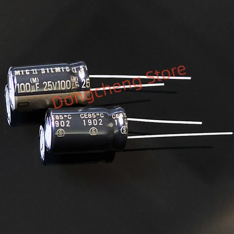 10PCS/20PCS/50PCS NUOVO ORIGINALE ELNA SILMIC II RFS Serie Condensatore Audio HiFi 100uF/25V 10X16MM 25V 100UF
