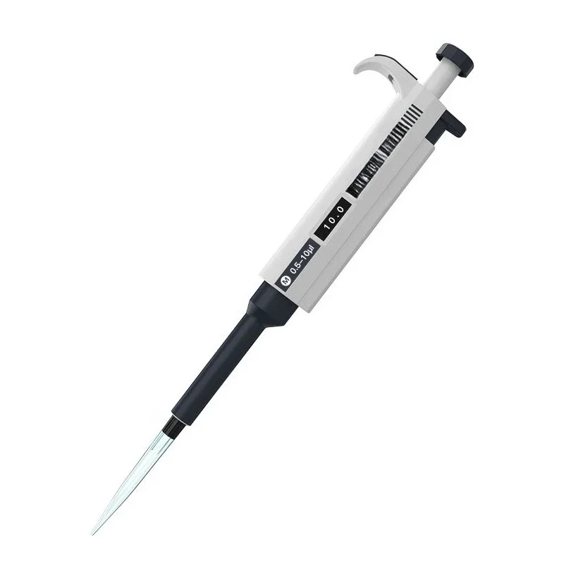 

Pipette gun can be sterilized at high temperature and high pressure, single-channel manual sampler